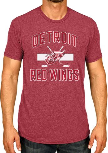 Wright & Ditson NHL Adult Faceoff Tag-Less T-Shirt, Jersey Stripe, Unisex Hockey Tee, Comfortable Soft Cotton in Saudi Arabia