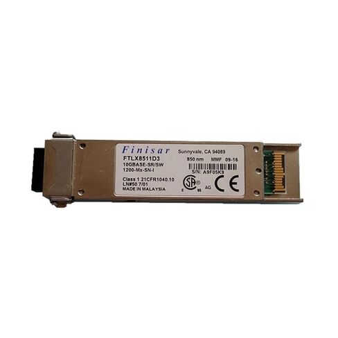 FTLX8511D3 10G 850nm 300m وحدة الألياف الضوئية XFP 10G ألياف مزدوجة متعددة الأوضاع in Kuwait