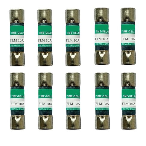 10 عبوات جديدة FLM-10 FLM 10A 250Vac صمامات تأخير الوقت، FLM-10A صمامات خرطوشة الحد الحالية in Kuwait