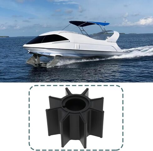 دفاعة المحرك الخارجي 47-8M0135803 متوافقة مع Mercury Mariner Outboard لموديلات 1 HP 20 HP EFI in Saudi Arabia