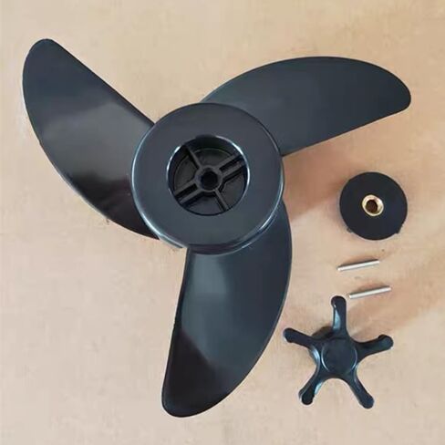 3-Blades Electric Trolling Motor Propeller For Hangkai Haibo ET45L ET55L ET65L Marine Boat Outboard Engine in Saudi Arabia