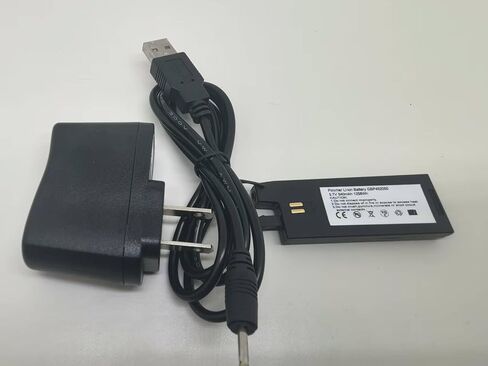 Gibson Replacement Charger and Battery for G-Force Auto-Tuner, GForce, Min-ETune-System Automatic Tuning System, minEtune, GBP452050 Polymer Li-ion Battery 3.7V 340mAh 1.258mWh in Saudi Arabia