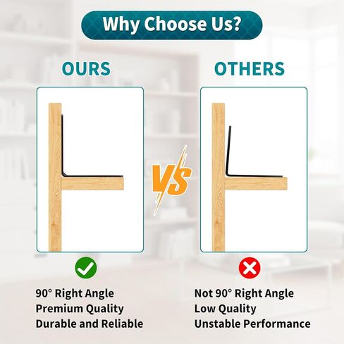 4 بوصة × 4 بوصة × 3-1/8 بوصة دعامة زاوية L من الفولاذ شديد التحمل، دعامة دعم 90 درجة للعوارض الخشبية، أرفف البرجولات والأثاث، سمك 0.12 بوصة، أقصى تحميل 160 رطل، 4 عبوات in Kuwait