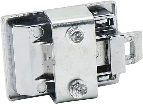 LS715 مشبك قفل مقبض الباب الميكانيكي غير المرئي سبائك الزنك 1 قطعة in Saudi Arabia