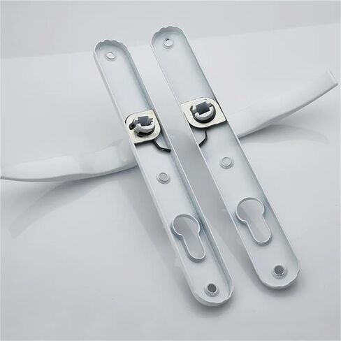 Plastic Steel Flat Door Handle Lock 1Pcs in Saudi Arabia