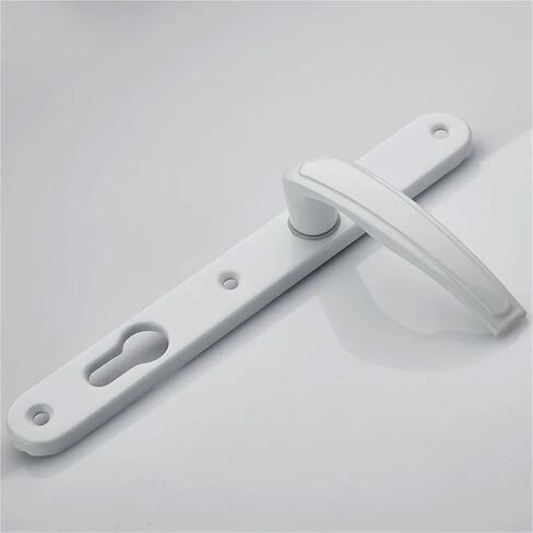 Plastic Steel Flat Door Handle Lock 1Pcs in Saudi Arabia
