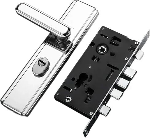 Stainless Steel Thickened Door Handle Lock 1Pcs(B-1) in Saudi Arabia