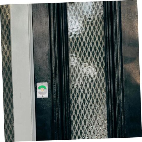 TEHAUX Indicator Door Lock for Bathroom Stall Keyless Privacy Latch with Occupied Vacant Display Stainless Steel Commercial Door Lock for Public Restrooms and Shower Cubicles in Saudi Arabia