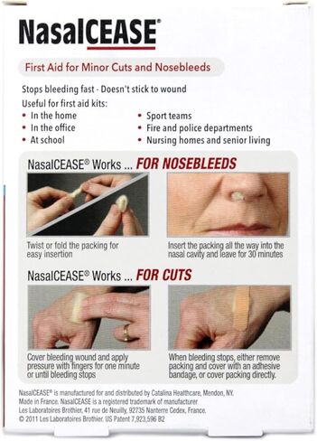 Nasalcease Nosebleed Packings 5 in Kuwait