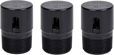 Oatey 39012 ABS In-Line Vent 2X2 13/16, Sold as 3 Pack in Saudi Arabia