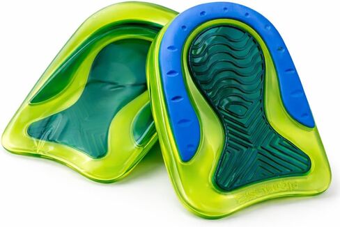 Gel Heel Cups for Foot Comfort, Shock Absorbing Heel Cushions for Sports Shoes, Lightweight Non-Slip Heel Inserts for Men and Women in Saudi Arabia