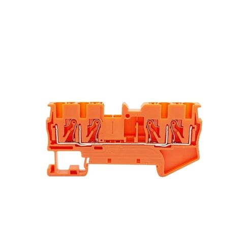 PT2.5-QU كتلة طرفية للدفع DIN Rail PT 2.5 مم² 2 في 2 موصل سلك خارجي PT 2.5 (رمادي، 10 قطع) in Saudi Arabia