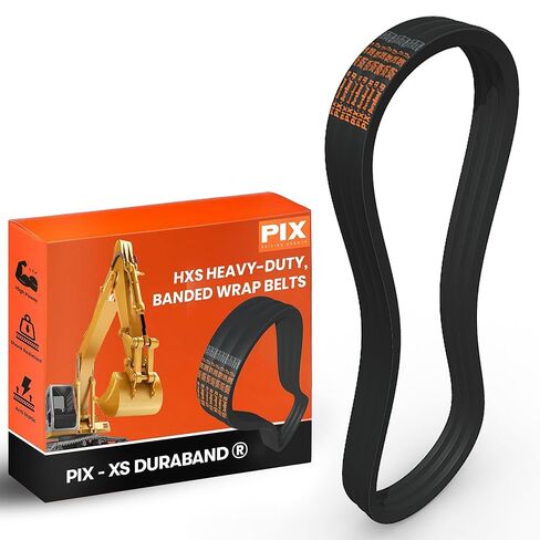 حزام PIX ​​2HB148 DuraBand XS HB V-Belt 151in OC ملفوف (شريطين) - يستبدل المتوافق مع OEM 2HB148، 2-B148، 2/B148، RB148-2، RB148/2، B148/2 in Saudi Arabia
