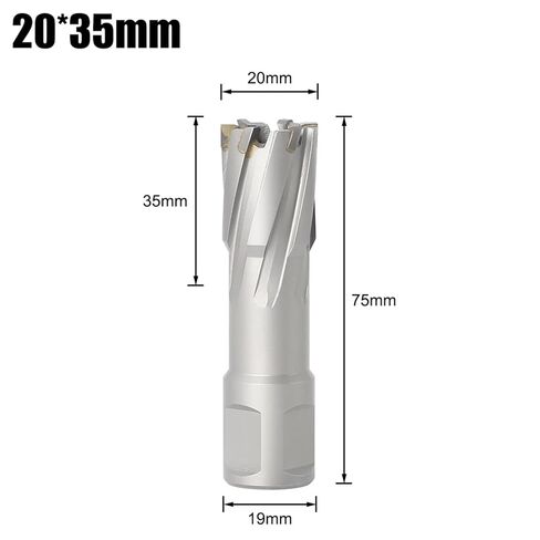 Diameter 12-60mm x 35mm Annular Cutter with 3/4" Shank, 22 * 35mm Carbide Alloy Core Drill, 60 x 35mm Metal Hole Saw(20X35) in Saudi Arabia