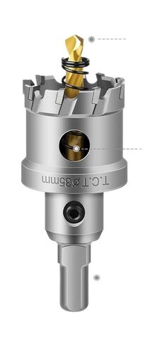 10 قطعة 5A كربيد تلميح مثقاب الخشب هول المنشار 16,18,20,22,25,30,35,40,50,53 مللي متر مجموعة لقمة مثقاب هول المنشار القاطع للفولاذ المقاوم للصدأ in Kuwait