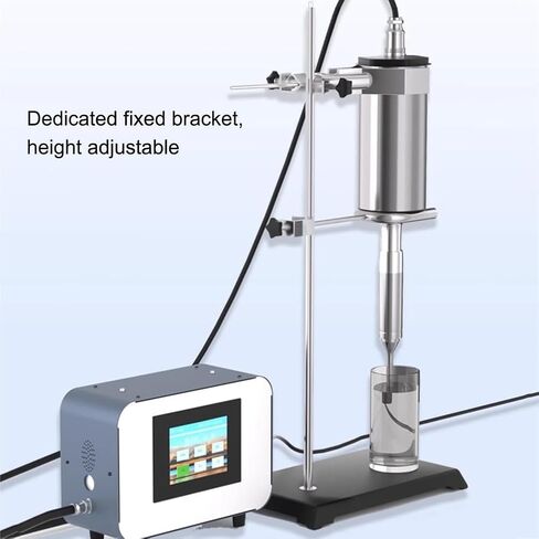 Ultrasonic Homogenizer Lab Disperser Emulsifier Sonicator Processor with Titanium Probe - 8mm Diameter for Cell Disruption and Mixing in Saudi Arabia