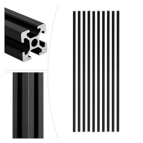 10 عبوات 2020 قضيب خطي مؤكسد قياسي 20 * 20 * 1000 مم in Kuwait