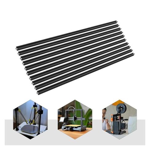 10 عبوات 2020 قضيب خطي مؤكسد قياسي 20 * 20 * 1000 مم in Kuwait