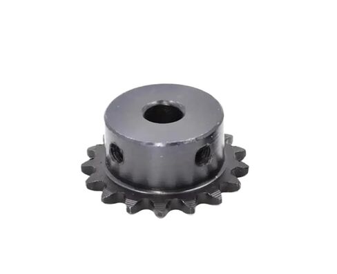 Steel Heavy Duty Motor Pinion Gear 04C Chain Gear 25Tooth 8-20mm Bore 45# Steel Industrial Sprocket Wheel Motor Drive(16mm) in Saudi Arabia