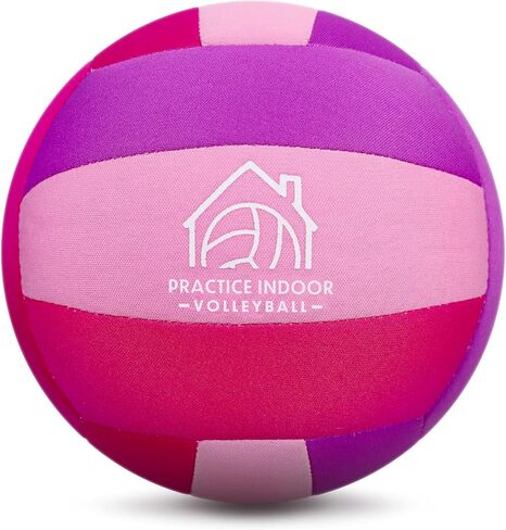 Soft Indoor Volleyballs for Practicing Inside House and Yard, Safe and Silent Volleyball for Girls Kids Youth Beginners Training Birthday Christmas Easter Gifts in Saudi Arabia