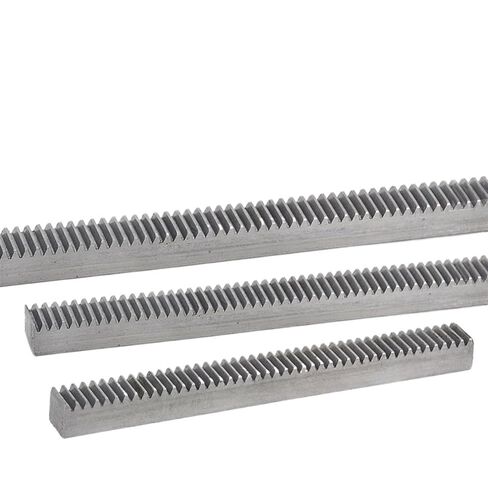 Steel Heavy Duty Motor Pinion Gear 1pcs 1M 15 * 15 * 495mm Spur Gear Rack Straight Teeth Steel in Saudi Arabia