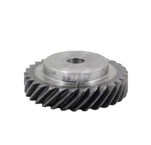 ترس ترس محرك فولاذي شديد التحمل قطعة واحدة 1.5 متر 26 طن 30 طن 40 طن 50 طن 45 درجة ترس حلزوني لليد اليمنى أجزاء نقل ثقب عملية متداخلة من الفولاذ (30 سنًا (تتحمل 15 مم)) in Saudi Arabia