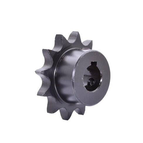 Steel Heavy Duty Motor Pinion Gear 1pc 18T 08B 18 Teeth Industrial Drive Sprocket Wheel Steel Chain Gear Keyway Bore 14-32mm(24mm (Keyway 8mm)) in Saudi Arabia