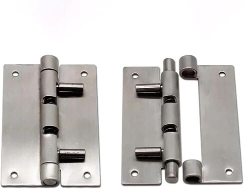 304 Stainless Steel Adjustment Elastic Square Hinge Symmetrical Release Spring Pin 1Pcs in Saudi Arabia