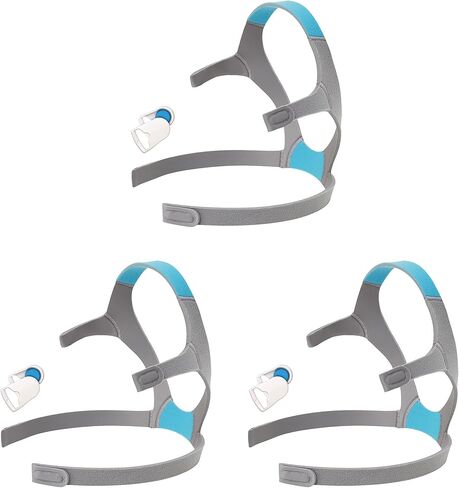 AirFit/AirTouch F20 Headgear, 1 Pack Replacement CPAP Mask Headgear Strap CPAP Supplies [Includes 2 Magnetic Clips] [Without Masks] in Saudi Arabia