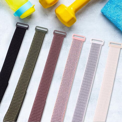 Nylon Loop Sport Replacement Band Compatible with Apollo Neuro/Polar Loop, Soft & Breathable Adjustable Strap for Apollo Neuro Band/Polar Loop Band, Fitness Tracker Wristband for Men Women in Kuwait