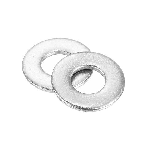 uxcell 100Pcs #12 Flat Washer, 304 Stainless Steel 0.25" ID x 0.562" OD x 0.065" Thick for Bolt Screw, Factories Repair, Kitchens, Shops, and Outdoor Construction, Silver in Saudi Arabia