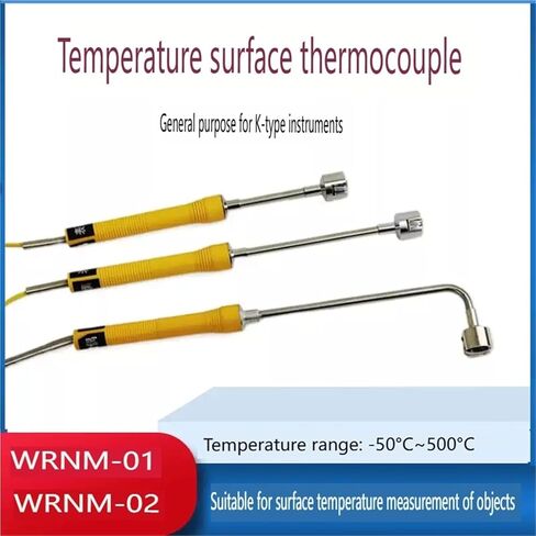 Straight Handle K Type NR81530B NR81531B NR81532B NR81533B NR-81557 Double Needle Surface Thermocouple(WRNM-02 Yellow) in Saudi Arabia