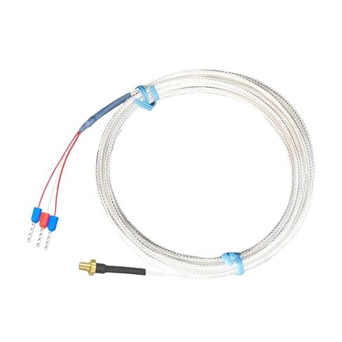 PT100 Type M4 Screw Temperature Sensor 3D Printer PTFE 0.5/1M Wire 1Pcs(PT100 0.5M) in Saudi Arabia