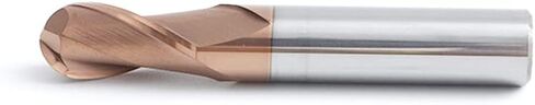 1pcs Ball Nose End Mill Cutter HRC 55 Durable Milling Cutter 2 Flutes R3-R10 150L Milling Cutter Alloy Coating CNC Maching Endmills in Saudi Arabia
