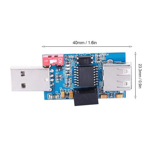 وحدة عزل USB Walfront ADUM3160، تقنية عزل الإشارة الرقمية، حماية 1500 فولت، مثالية للأجهزة الصناعية وتصحيح أخطاء USB in Saudi Arabia