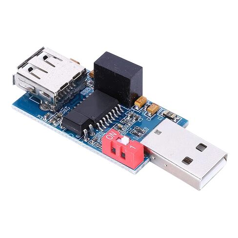 وحدة عزل USB Walfront ADUM3160، تقنية عزل الإشارة الرقمية، حماية 1500 فولت، مثالية للأجهزة الصناعية وتصحيح أخطاء USB in Saudi Arabia