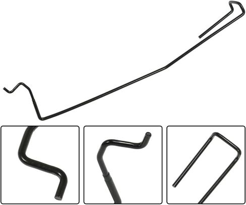 أصلي لـ Ram 1500 02-08 Ram 2500 3500 02-10 غطاء محرك السيارة مزلاج حامل قضيب وسلامة الصيد استبدال OEM الأصلي in Kuwait