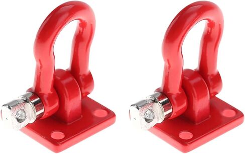 RC Lock Catch محمول وسهل التركيب 4 قطع قفل إنقاذ لعشاق السيارات الزاحفة للتسلق RC (أسود) in Kuwait