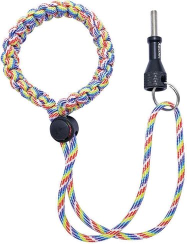 Camera Wrist Strap, Quick Release Adjustable Lanyard with holey Aluminum Alloy Thumbscrews Screw for GoPro Hero, Insta 360, Ace Pro, DJI osmo Cameras, Selfie Sticks（colourful） in Saudi Arabia