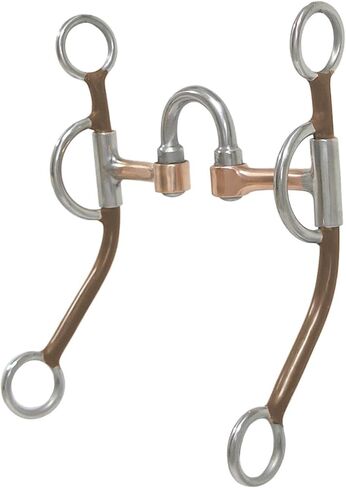 AJ Tack Reiner Correction Bit with Swivel Port & Copper Bars in Saudi Arabia