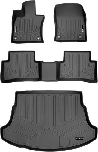 MAXLINER All Weather Custom Fit Cargo Liner Trunk Floor Mat Black Compatible with 2019-2021 Lexus UX - Non-Hybrid Models in Saudi Arabia