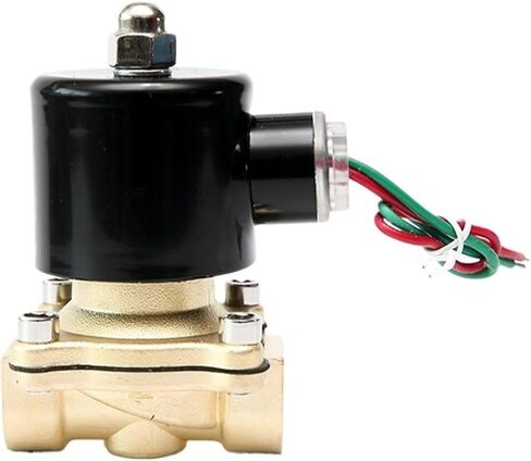 1/2 "24 فولت 110 فولت 220 فولت 12 فولت صمام الملف اللولبي النحاسي المغلق عادة التمثيل المباشر (12، BSP_110VAC_EPDM-Seal) in Kuwait