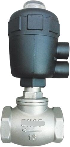 1/2" 3/4" 1" 1-1/4" 1-1/2" 2" من الفولاذ المقاوم للصدأ على شكل حرف T صمام كروي هوائي ملولب PTFE مختوم (1، عامل واحد) in Kuwait