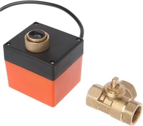 تحكم ثنائي الاتجاه بثلاثة أسلاك 1/2 بوصة 3/4 بوصة 1 بوصة صمام كروي ثلاثي الاتجاه صمام كروي نحاسي (1,220 فولت تيار متردد) in Kuwait