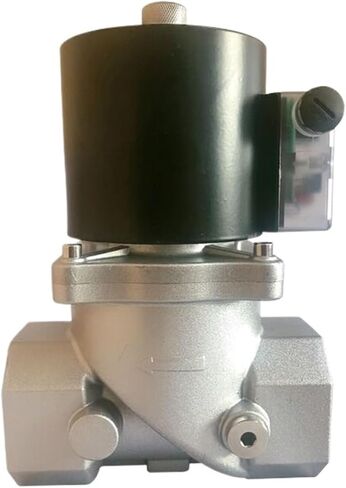 3/4 "1" صمام الملف اللولبي للغاز الطبيعي المسال من الفولاذ المقاوم للصدأ المغلق عادةً (1,24VAC) in Kuwait