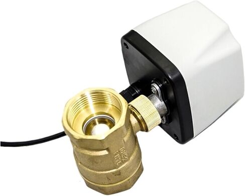 1/2 "3/4" 1 "2" صمام الكرة AC220V 3-سلك 2 نقطة التحكم صمام الكرة النحاسية 220VAC 24VDC 12VDC 24VAC (1,12VDC) in Kuwait