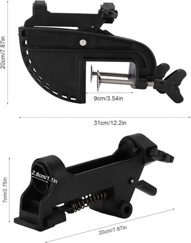 دعامة محرك كهربائي 12 فولت لقارب الكاياك القابل للنفخ، حامل تعليق بلاستيكي، دوران 90 درجة in Kuwait
