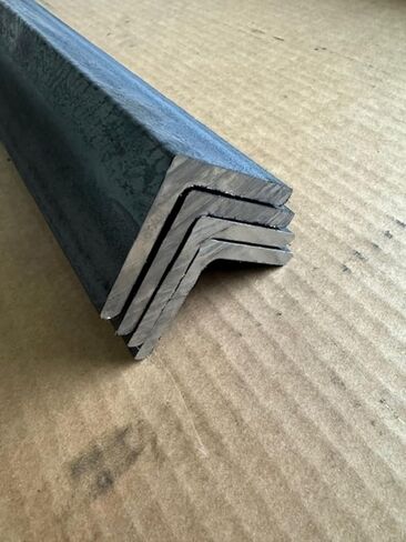 (4 Pack) 3/16" Thick Steel Angle Iron x 1.5" x 1.5", Mild Steel, Pick Your Length (84 INCH) in Saudi Arabia