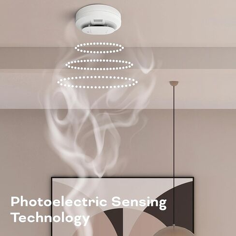 Kidde Hardwired Smoke & Carbon Monoxide Detector, AA Battery Backup, Interconnectable, LED Warning Light Indicators, 4 Pack in Saudi Arabia