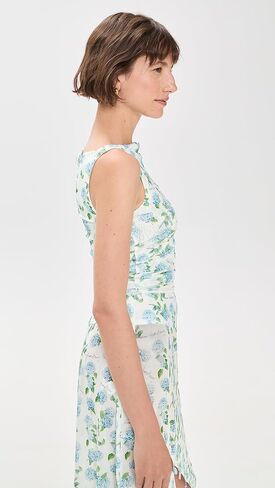 House of Sunny Women's Hydrangea Double Layer Mesh Top in Saudi Arabia